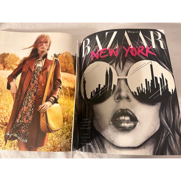 Harper's Bazaar Magazine  - March 2016 - Drew Barrymore Cover - Picture 9 of 13